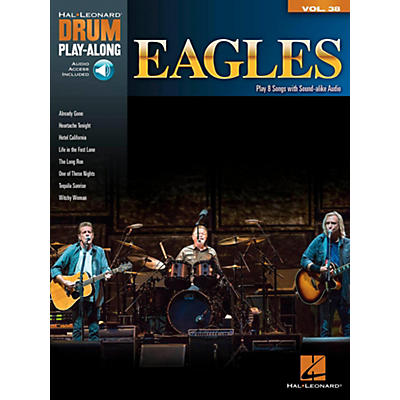 Hal Leonard Eagles - Drum Play-Along Volume 38 (Book/Online Audio)