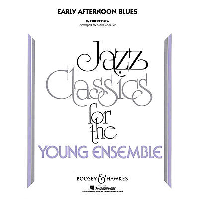 Hal Leonard Early Afternoon Blues (jazz Ensemble Grade 3) Full Score Concert Band