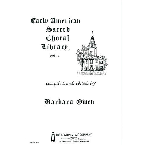 Music Sales Early American Sacred Choral Library Vol. 1 Music Sales America Series