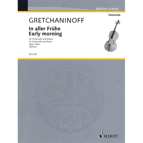 Early Morning (Cello and Piano) Schott Series