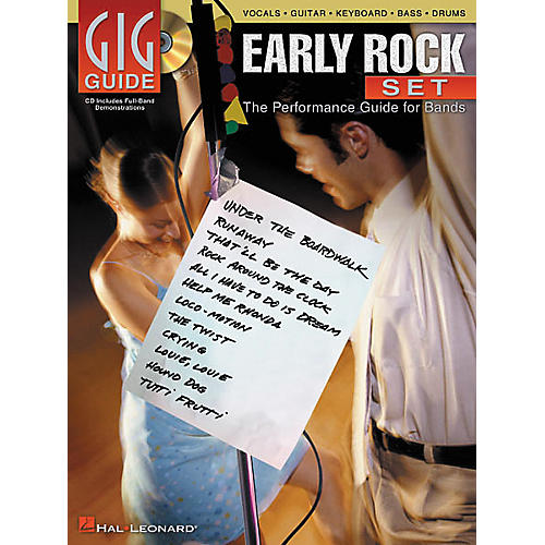 Early Rock Set Gig Guide Book with CD