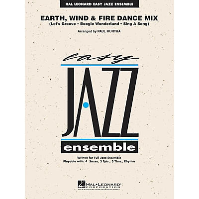 Hal Leonard Earth, Wind & Fire Dance Mix Jazz Band Level 2 Arranged by Paul Murtha