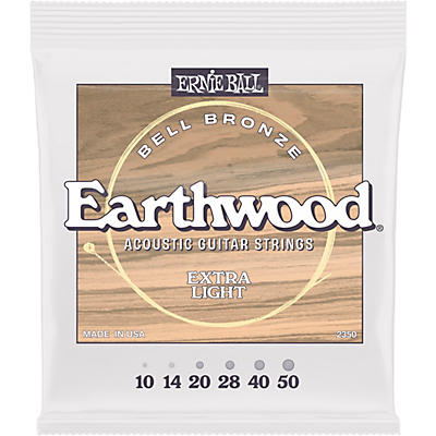 Ernie Ball Earthwood Bell Bronze Acoustic Guitar Strings