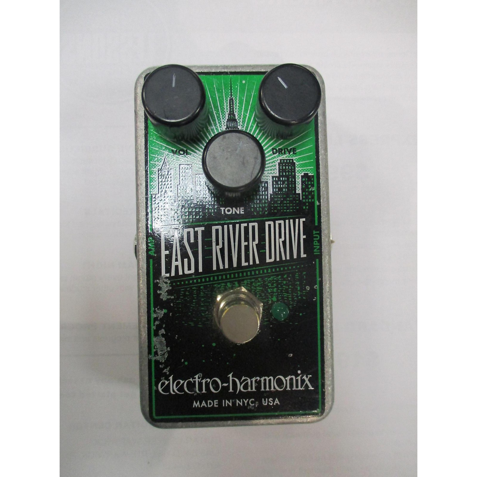 Used ElectroHarmonix East River Drive Overdrive Effect Pedal
