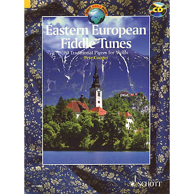 Schott Eastern European Fiddle Tunes (80 Traditional Pieces for Violin) String Series Softcover with CD