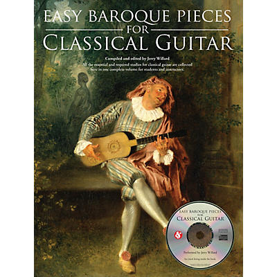 Music Sales Easy Baroque Pieces for Classical Guitar Music Sales America Series Softcover with CD