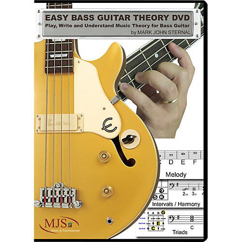 Easy Bass Guitar Theory (DVD)