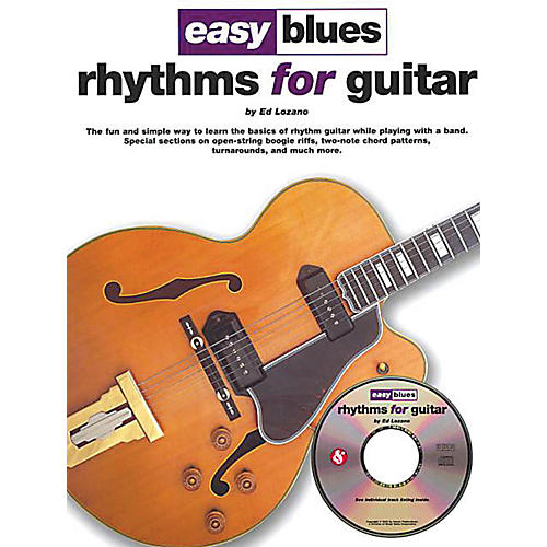 Music Sales Easy Blues Rhythms for Guitar Music Sales America Series Softcover with CD Written by Ed Lozano