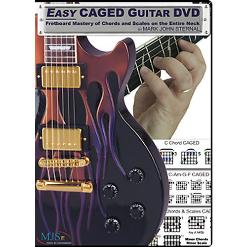 Easy CAGED Guitar DVD: Fretboard Mastery of Chords and Scales on the Entire Neck