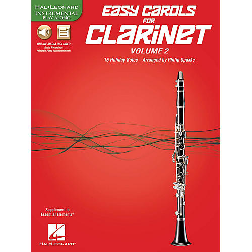 Easy Carols for Clarinet, Vol. 2 (15 Holiday Solos) Instrumental Folio Series Softcover Media Online