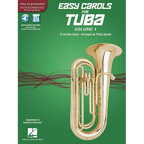 Easy Carols for Tuba, Vol. 1 (15 Holiday Solos) Instrumental Folio Series Softcover Media Online