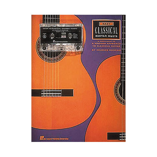 Easy Classical Guitar Duets (Book/Cassette)
