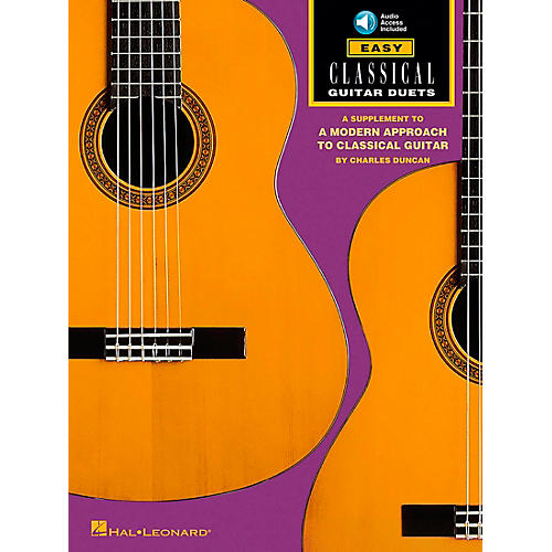 Easy Classical Guitar Duets Book with CD