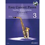 Schott Easy Concert Pieces Book 3 (17 Pieces from 6 Centuries) Alto Saxophone and Piano Book/CD