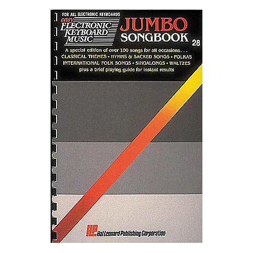 Easy Electronic Keyboard Music #028 - Jumbo Songbook
