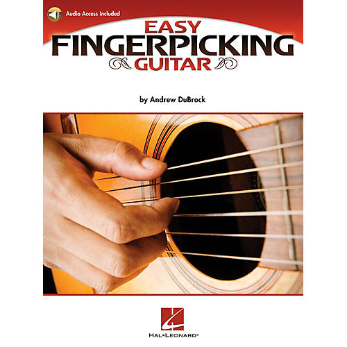 Hal Leonard Easy Fingerpicking Guitar Guitar Educational Series Softcover Audio Online Written by Andrew DuBrock