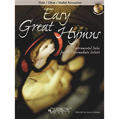 Curnow Music Easy Great Hymns (Flute/Oboe/Mallet Percussion - Grade 2) Concert Band Level 2