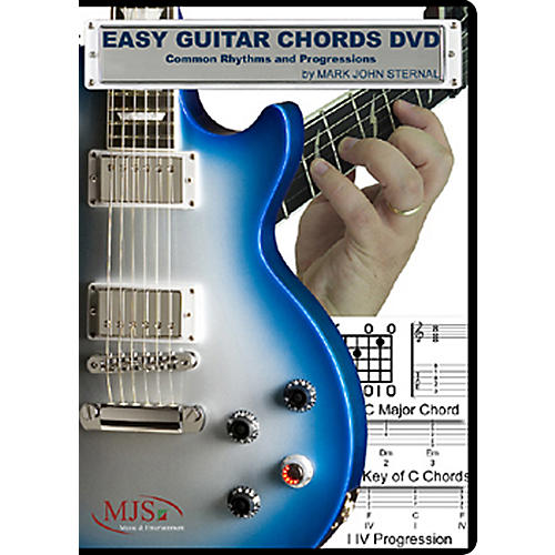 Easy Guitar Chords DVD Common Rhythms and Progressions