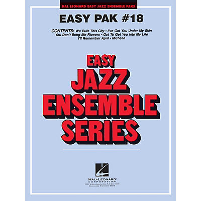 Hal Leonard Easy Jazz Ensemble Pak 18 Jazz Band Level 2 Arranged by Jerry Nowak