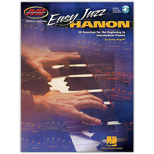 Easy Jazz Hanon - 50 Exercises for the Beg to Int Pianist (Book/Audio Online)