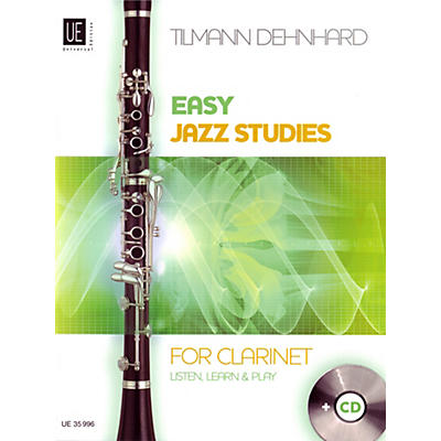 Carl Fischer Easy Jazz Studies For Clarinet Book