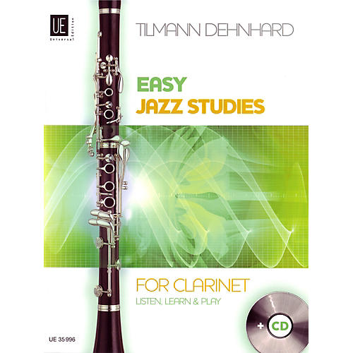 Carl Fischer Easy Jazz Studies For Clarinet Book