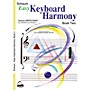 SCHAUM Easy Keyboard Harmony Educational Piano Book by Wesley Schaum (Level Early Inter)