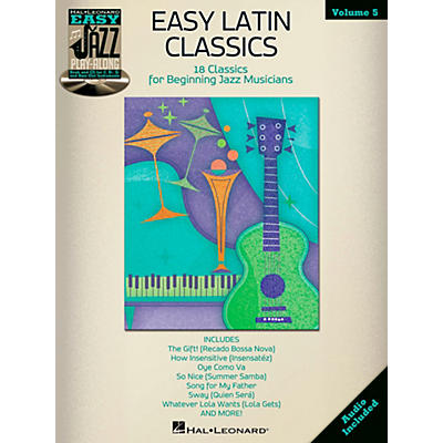 Hal Leonard Easy Latin Classics - Easy Jazz Play-Along Volume 5 Book/CD