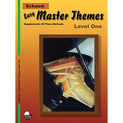 SCHAUM Easy Master Themes, Lev 1 Educational Piano Series Softcover