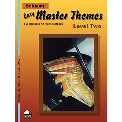 SCHAUM Easy Master Themes, Lev 2 Educational Piano Series Softcover
