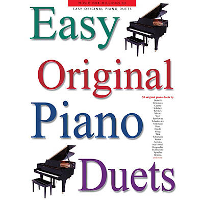 Music Sales Easy Original Piano Duets Music Sales America Series Softcover