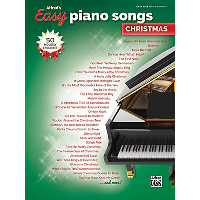 Alfred Easy Piano Songs: Christmas Easy Hits Piano Songbook