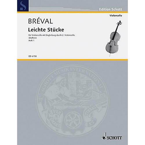 Schott Easy Pieces Vol. 1 (Performance Score) Schott Series Composed by Jean Baptiste Bréval