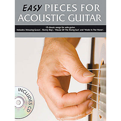 Music Sales Easy Pieces for Acoustic Guitar Music Sales America Series Softcover with CD
