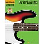 Hal Leonard Easy Pop Bass Lines Tab Book with CD