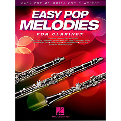 Hal Leonard Easy Pop Melodies For Clarinet