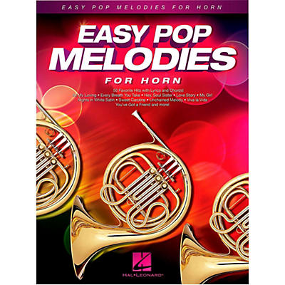 Hal Leonard Easy Pop Melodies For Horn