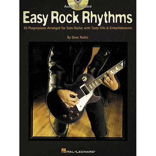 Easy Rock Rhythms for Guitar Book with CD