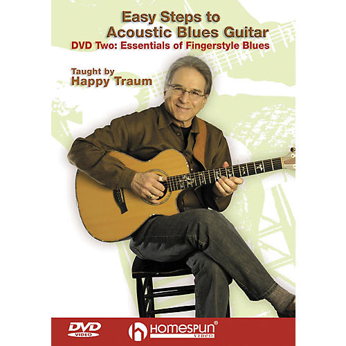 Easy Steps to Acoustic Blues Guitar (DVD)