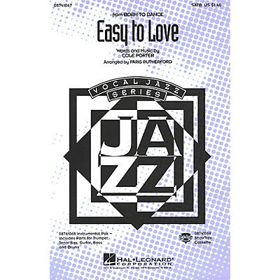 Hal Leonard Easy to Love SATB arranged by Paris Rutherford