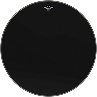 Remo Ebony Ambassador Resonant Bass Drum Head