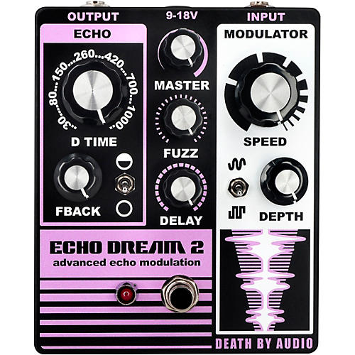 Death By Audio Echo Dream 2 Delay Effects Pedal Condition 1 - Mint Purple