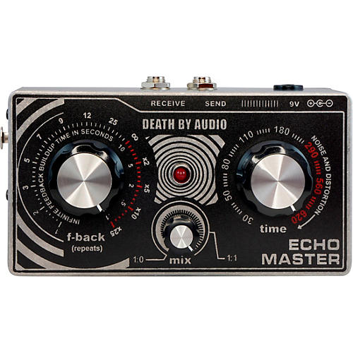 Death By Audio Echo Master Lo-Fi Vocal Delay/Preamp Effects Pedal Condition 1 - Mint