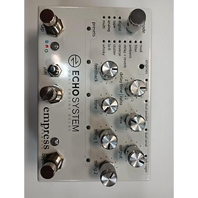 Empress Effects Echo System Dual Engine Delay Effect Pedal