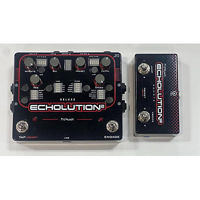 Pigtronix Echolution 2 DELUXE W/REMOTE Effect Pedal