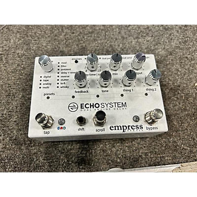 Empress Effects Echosystem Dual Engine Delay Pedal Effect Pedal