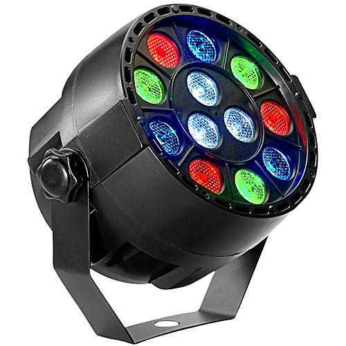 Stagg Ecopar XS Spotlight with 12 x 1-watt R/G/B/W LED's Black