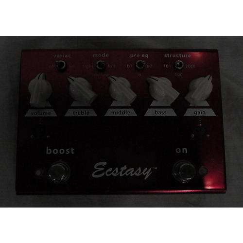 Ecstasy Red Overdrive Effect Pedal