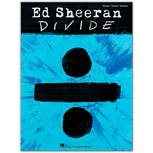 Hal Leonard Ed Sheeran - Divide Piano/Vocal/Guitar Artist Songbook Series Softcover Performed by Ed Sheeran