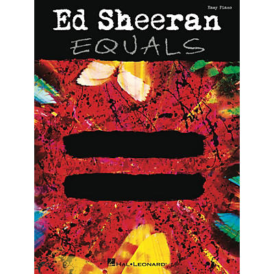 Hal Leonard Ed Sheeran - Equals Easy Piano Songbook